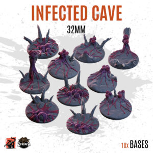 Infected Cave - 32mm base (10uds)