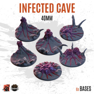 Infected Cave - 40mm base (6uds)