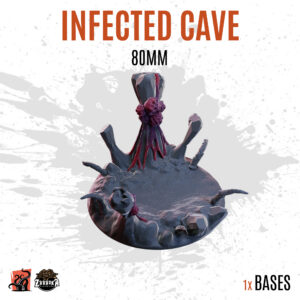 Infected Cave - 80mm base (1ud)