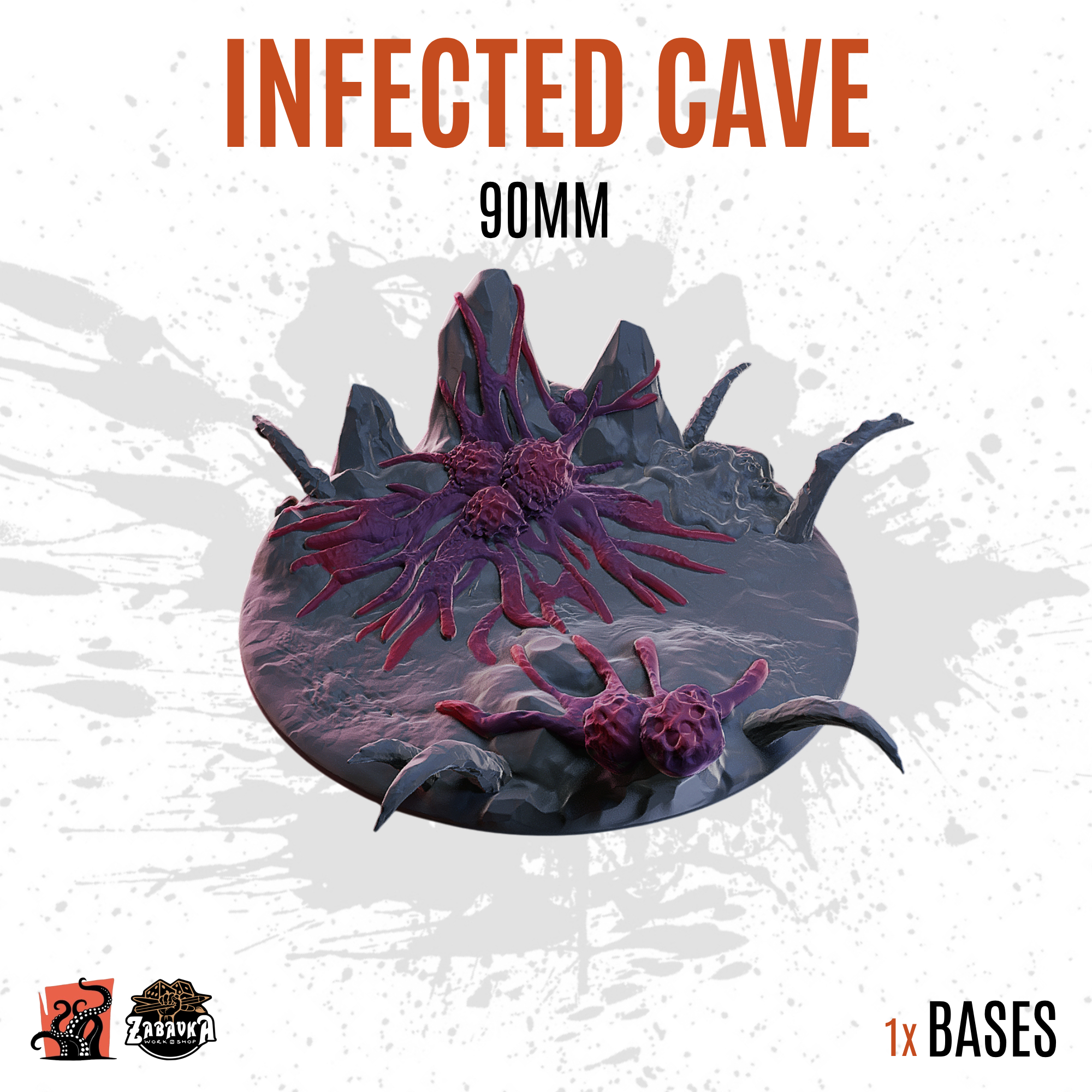 Infected Cave - 90mm base (1ud)