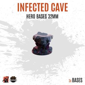 Infected Cave - 32mm hero base (1ud)