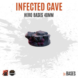 Infected Cave - 40mm hero base (1ud)