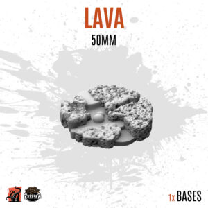 Lava - 50mm base (1ud)