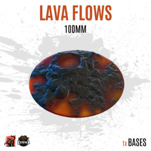Lava Flows - 100mm base (1ud)