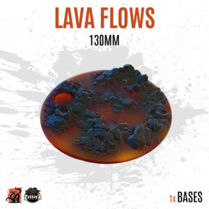 Lava Flows - 130mm base (1ud)