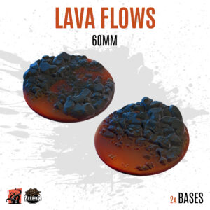 Lava Flows - 60mm base (2uds)