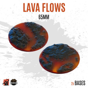 Lava Flows - 65mm base (2uds)