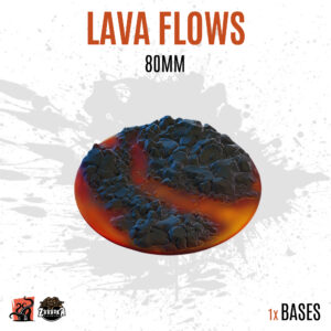 Lava Flows - 80mm base (1ud)