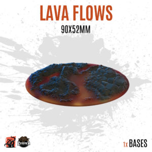 Lava Flows - 90x52mm oval base (1ud)