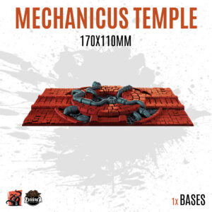 Mechanicus Temple - 170x110mm square base (1ud)