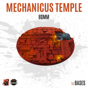 Mechanicus Temple - 80mm base (1ud)