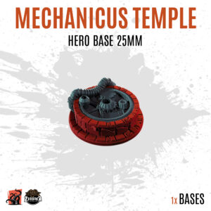 Mechanicus Temple - 25mm hero base (1ud)
