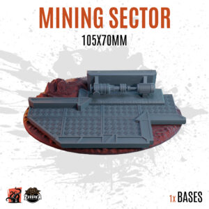 Mining Sector - 105x70mm oval base (1ud)