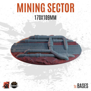 Mining Sector - 170x109mm oval base (1ud)