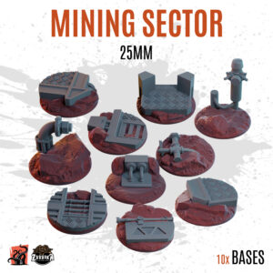 Mining Sector - 25mm base (10uds)