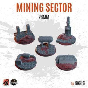 Mining Sector - 28mm base (5uds)