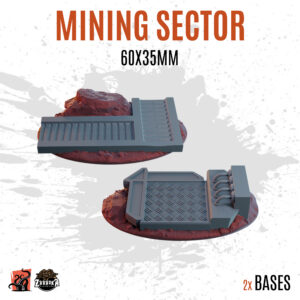 Mining Sector - 60x35mm oval base (2uds)