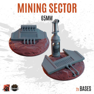 Mining Sector - 65mm base (2uds)