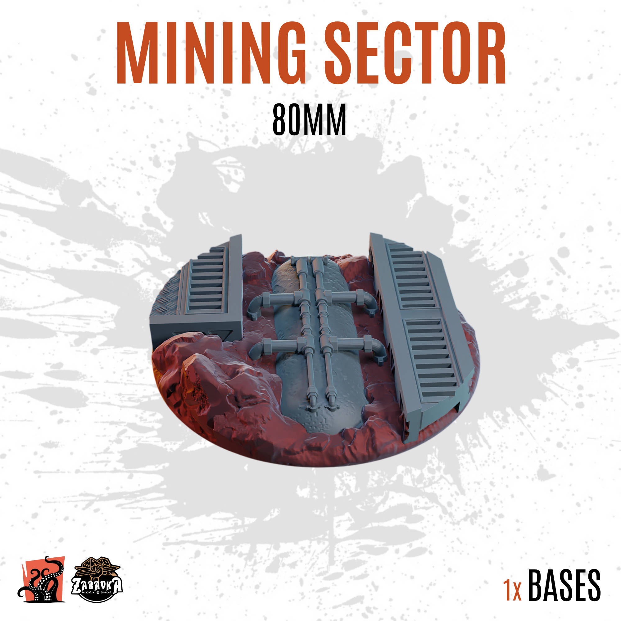 Mining Sector - 80mm base (1ud)