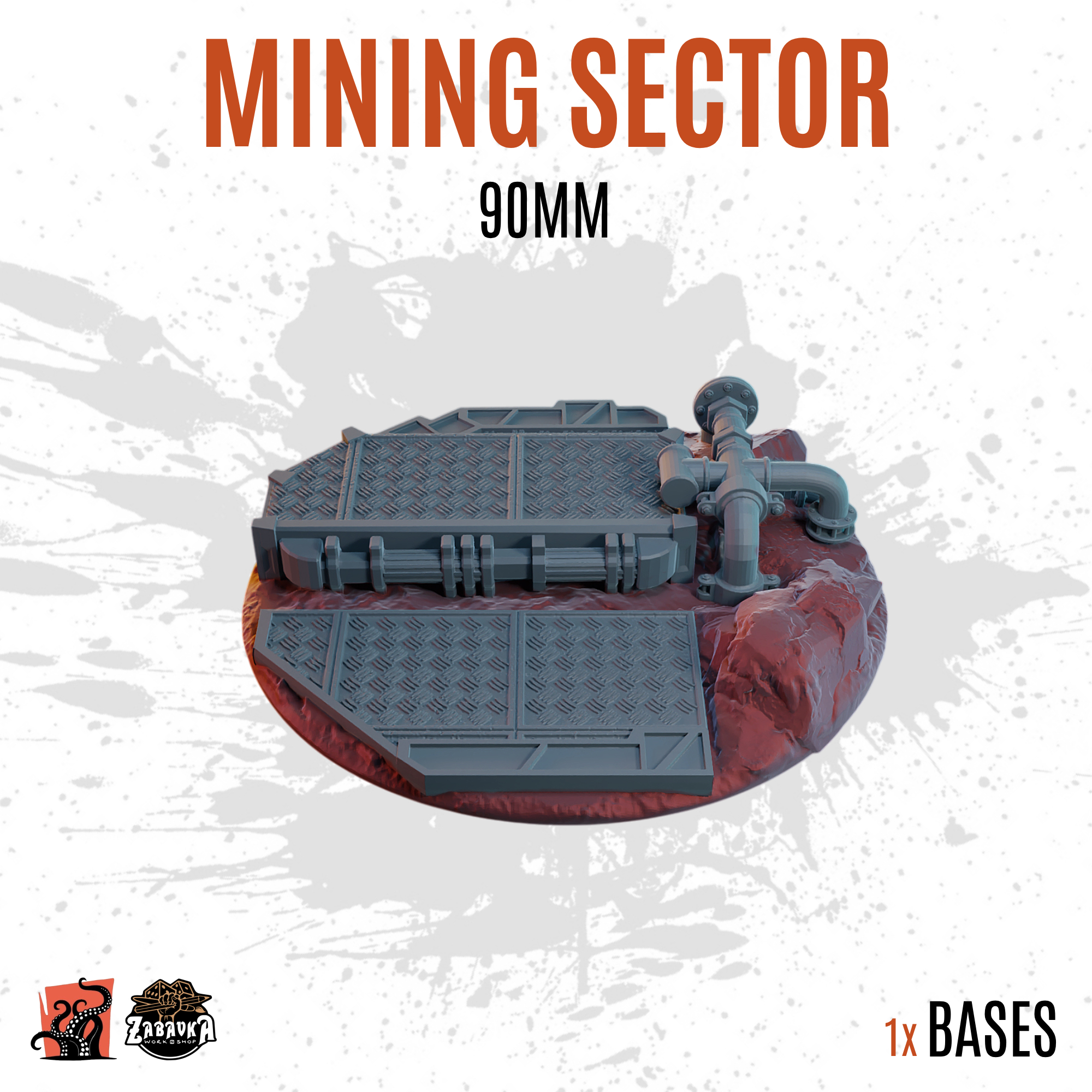 Mining Sector - 90mm base (1ud)