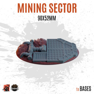 Mining Sector - 90x52mm oval base (1ud)