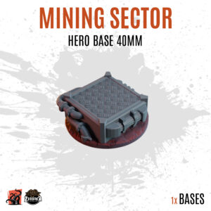 Mining Sector - 40mm hero base (1ud)