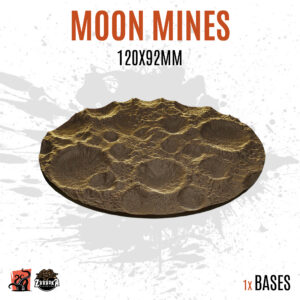 Moon Mines - 120x92mm oval base (1ud)