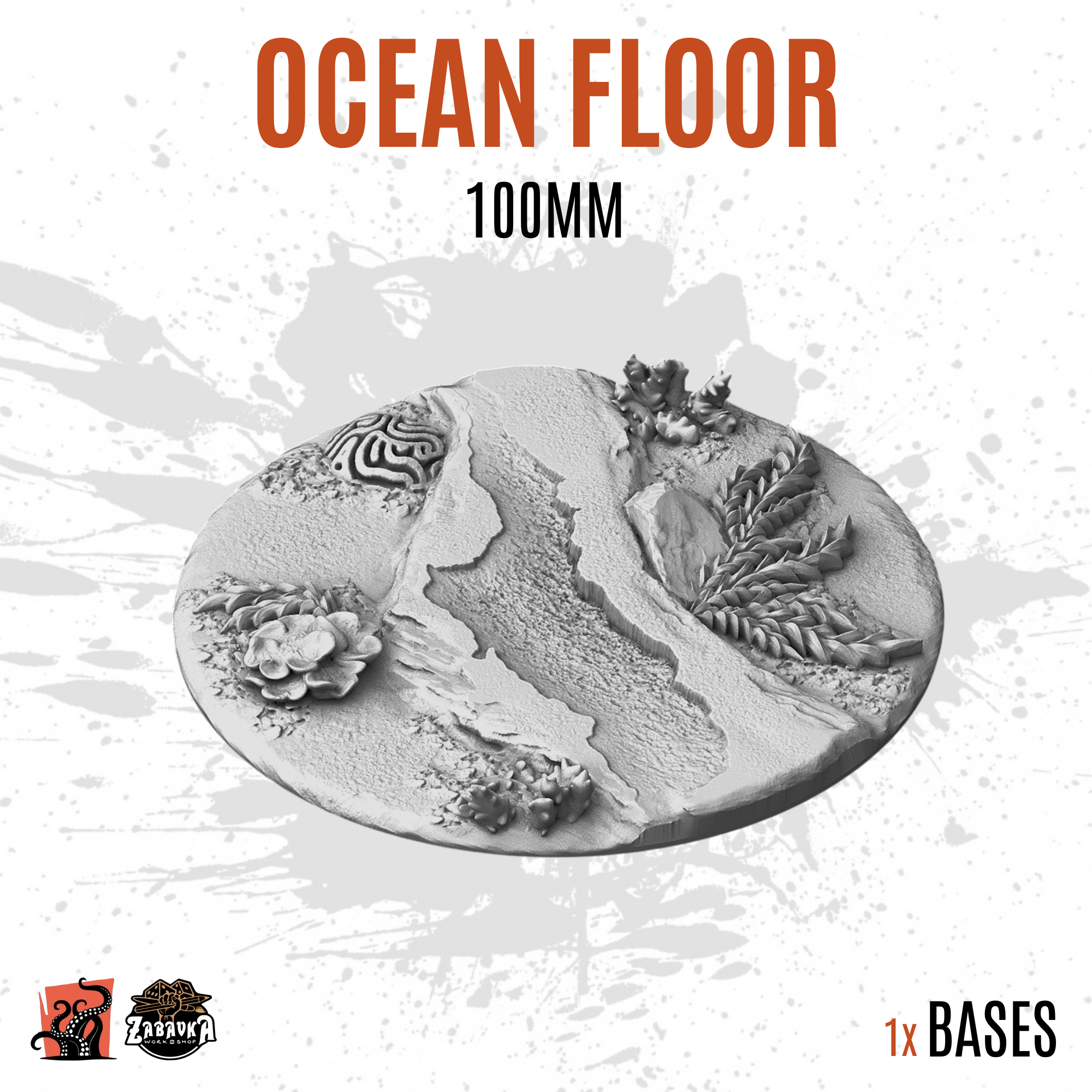 Ocean Floor - 100mm base (1ud)