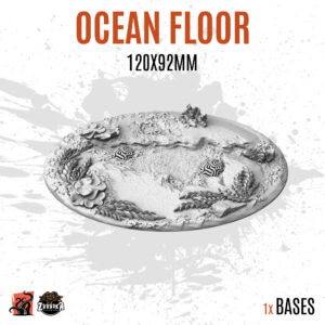 Ocean Floor - 120x92mm oval base (1ud)