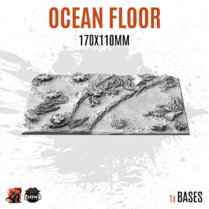 Ocean Floor - 170x110mm square base (1ud)