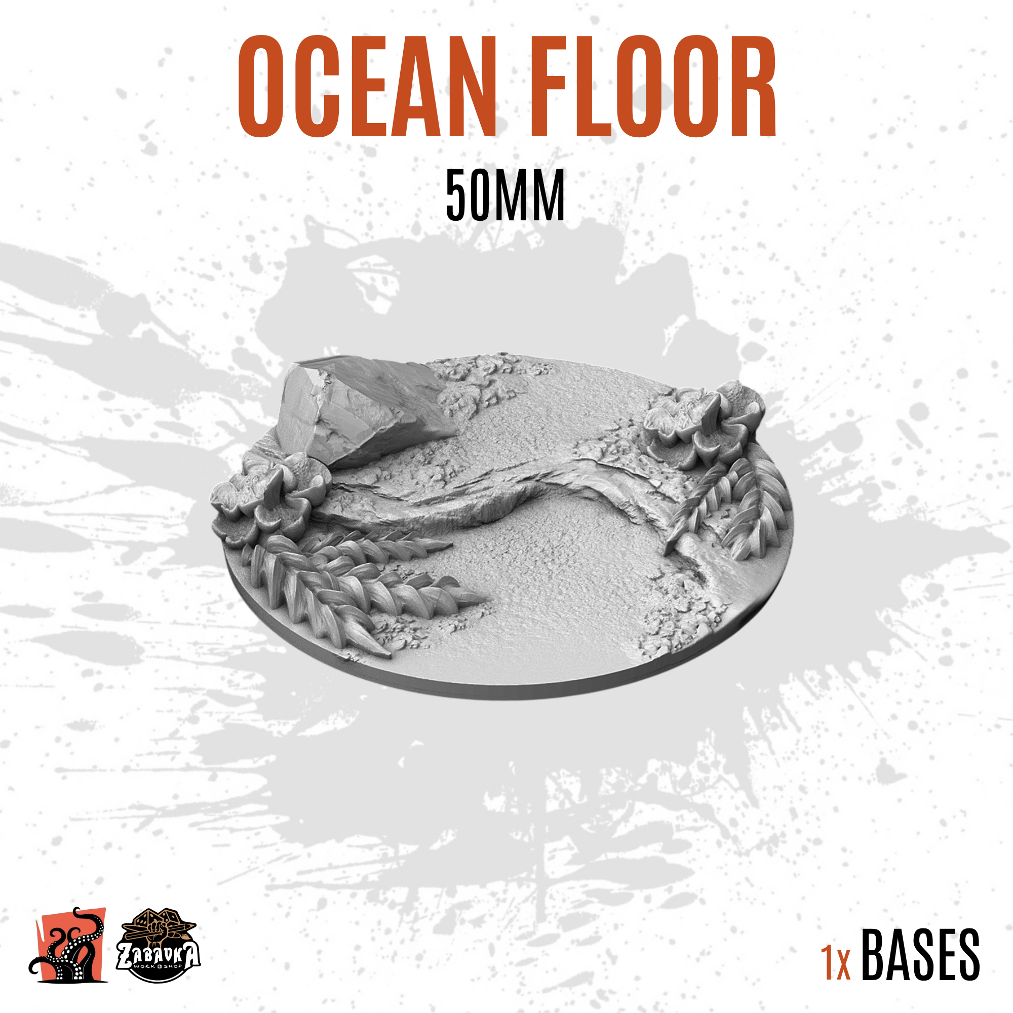 Ocean Floor - 50mm base (1ud)