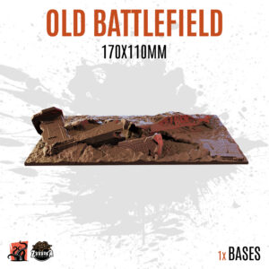 Old Battlefield - 170x110mm square base (1ud)