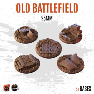 Old Battlefield - 25mm base (5uds)