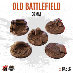 Old Battlefield - 32mm base (5uds) V1