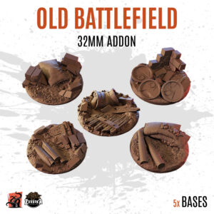 Old Battlefield - 32mm base (5uds) V2