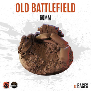 Old Battlefield - 60mm base (1ud)