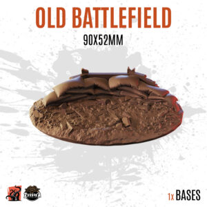 Old Battlefield - 90x52mm oval base (1ud)