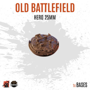Old Battlefield - 25mm hero base (1ud)