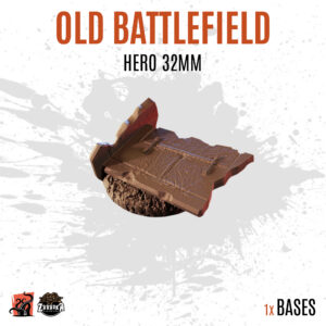Old Battlefield - 32mm hero base (1ud)