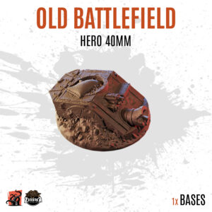 Old Battlefield - 40mm hero base (1ud)