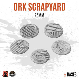 Ork Scrapyard - 25mm base (5uds)