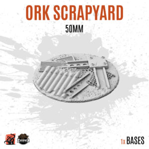 Ork Scrapyard - 50mm base (1ud)