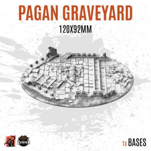 Pagan Graveyard - 120x92mm oval base (1ud)