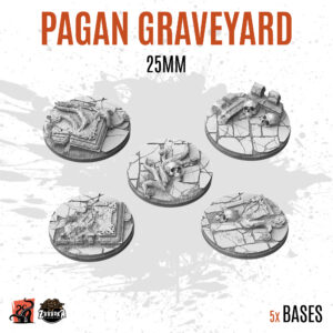Pagan Graveyard - 25mm base (5uds)