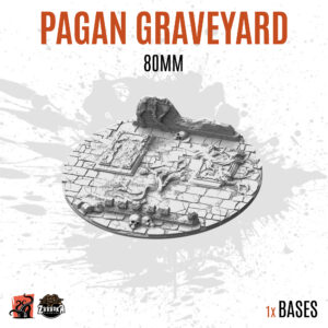 Pagan Graveyard - 80mm base (1ud)