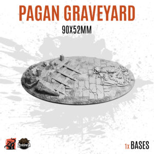 Pagan Graveyard - 90x52mm oval base (1ud)