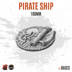 Pirate Ship - 100mm base (1ud)