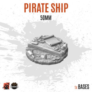 Pirate Ship - 50mm base (1ud)