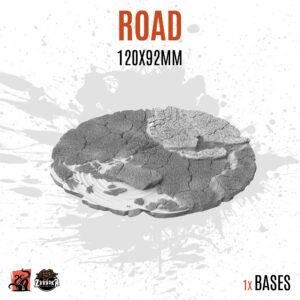 Road - 120x92mm oval base (1ud)