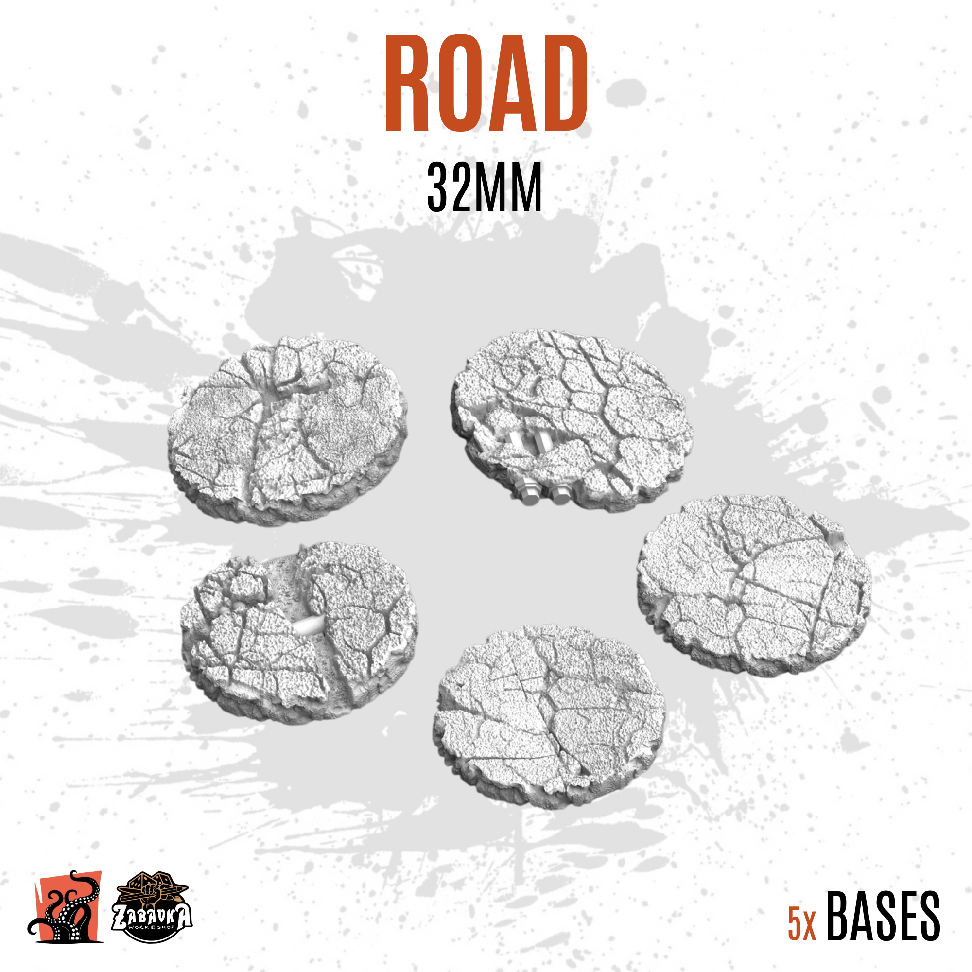 Road - 32mm base (5uds)